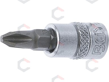 Antgalis įpresuotas į galvutę | 6.3 mm (1/4") | kryžminis PH2 (2488) Antgalis įpresuotas į galvutę | 6.3 mm (1/4") | kryžminis PH2 (2488)