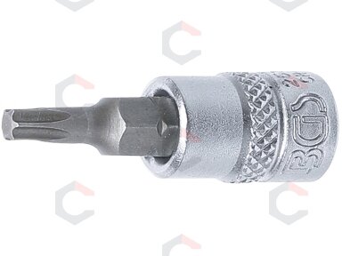 Antgalis įpresuotas į galvutę | 6.3 mm (1/4") | T-Star (Torx) T20 (2592) Antgalis įpresuotas į galvutę | 6.3 mm (1/4") | T-Star (Torx) T20 (2592)