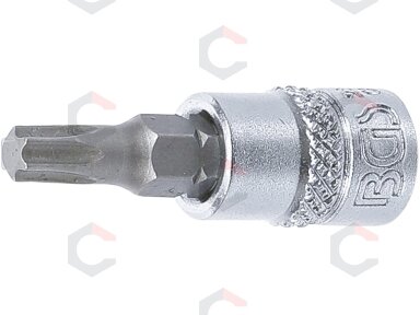 Antgalis įpresuotas į galvutę | 6.3 mm (1/4") | T-Star (Torx) T27 (2594) Antgalis įpresuotas į galvutę | 6.3 mm (1/4") | T-Star (Torx) T27 (2594)