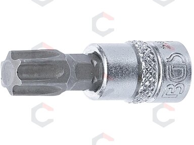 Antgalis įpresuotas į galvutę | 6.3 mm (1/4") | T-Star (Torx) T50 (2164-T50) Antgalis įpresuotas į galvutę | 6.3 mm (1/4") | T-Star (Torx) T50 (2164-T50)