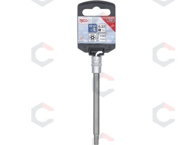 Antgalis įpresuotas į galvutę | ilgis 100 mm | 6.3 mm (1/4") | T-Star su skyle (Torx ) T30 (4203) Antgalis įpresuotas į galvutę | ilgis 100 mm | 6.3 mm (1/4") | T-Star su skyle (Torx ) T30 (4203)