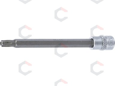 Antgalis įpresuotas į galvutę | ilgis 100 mm | 6.3 mm (1/4") | T-Star su skyle (Torx ) T30 (4203) Antgalis įpresuotas į galvutę | ilgis 100 mm | 6.3 mm (1/4") | T-Star su skyle (Torx ) T30 (4203)