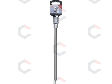 Antgalis įpresuotas į galvutę | ilgis 240 mm | 12,5 mm (1/2") Hex šešiakampis 5 mm (4215) Antgalis įpresuotas į galvutę | ilgis 240 mm | 12,5 mm (1/2") Hex šešiakampis 5 mm (4215)
