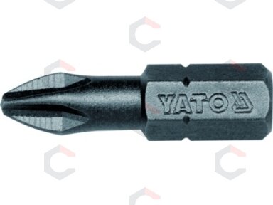 Antgalis kryžminis 1/4"x25MM, dydis PH2, S2 50 vnt (YT-7808)