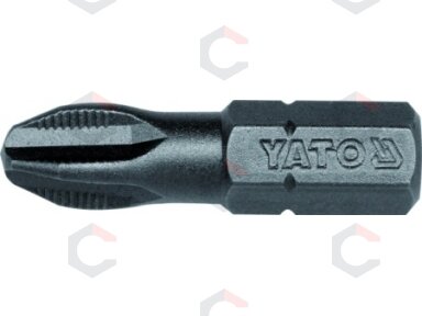 Antgalis kryžminis 1/4"x25MM, dydis PH3, S2 50 vnt (YT-7809)