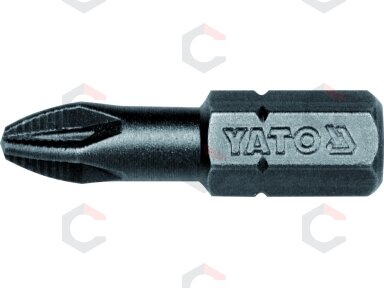 Antgalis kryžminis 1/4"x25MM, dydis PZ2, S2 50 vnt (YT-7811)