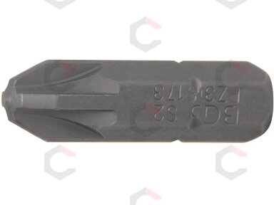 Antgalis kryžminis | 6,3 mm (1/4") | Kryžminis PZ3 (8173)