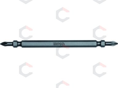 Antgalis kryžminis dvipusis 1/4"x110MM, dydis PH1-PH1, S2 20 vnt. (YT-7888)