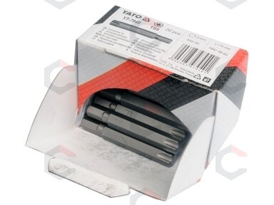 Antgalis kryžminis dvipusis 1/4"x110MM, dydis PH3-PH3, S2 20 vnt. (YT-7890)