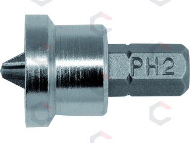 Antgalis kryžminis dvipusis 1/4"x110MM, dydis PH3-PH3, S2 20 vnt. (YT-7890)
