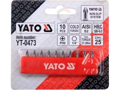 Antgalis PH0x25 mm 10 vnt. (YT-0473) Antgalis PH0x25 mm 10 vnt. (YT-0473)
