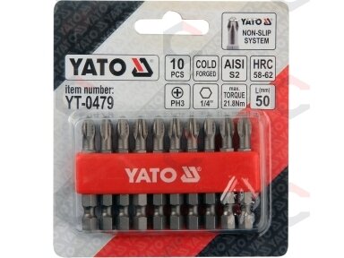 Antgalis PH3x50 mm 10 vnt. (YT-0479)