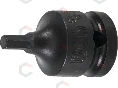 Antgalis smūginis | 12,5 mm (1/2") | Hex šešiakampis 5 mm (5485-5) Antgalis smūginis | 12,5 mm (1/2") | Hex šešiakampis 5 mm (5485-5)