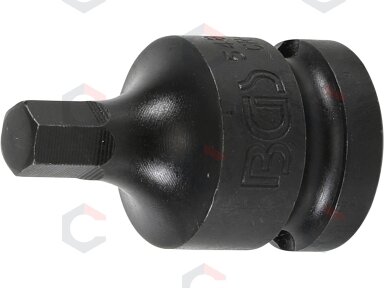 Antgalis smūginis | 12,5 mm (1/2") | Hex šešiakampis 8 mm (5485-8) Antgalis smūginis | 12,5 mm (1/2") | Hex šešiakampis 8 mm (5485-8)