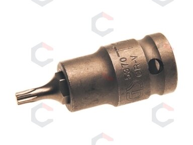 Antgalis smūginis | 12,5 mm (1/2") | T-Star (Torx) T20 (5369)