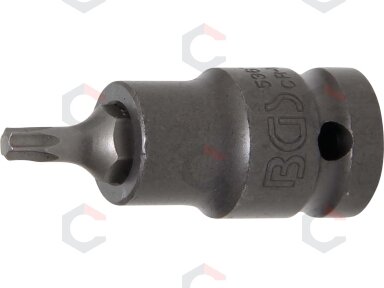 Antgalis smūginis | 12,5 mm (1/2") | T-Star (Torx) T27 (5367)