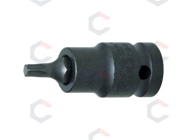 Antgalis smūginis | 12,5 mm (1/2") | T-star (Torx) T30 (5371)