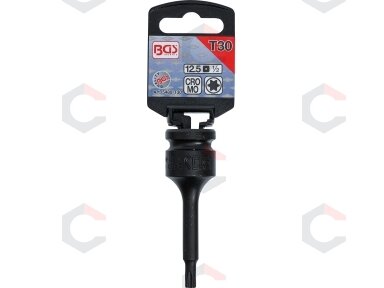 Antgalis smūginis | 12,5 mm (1/2") | T-star (Torx) T30 (5480-T30)