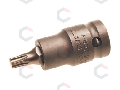 Antgalis smūginis | 12,5 mm (1/2") | T-Star (Torx) T45 (5373)