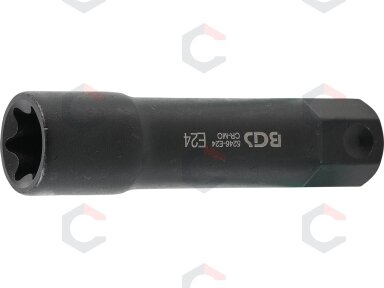 Antgalis smūginis / galvutė | ilgis 100 mm | 22 mm storio | E-tipas | E24 (5246-E24) Antgalis smūginis / galvutė | ilgis 100 mm | 22 mm storio | E-tipas | E24 (5246-E24)