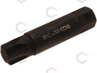 Antgalis smūginis | ilgis 100 mm | 22 mm storio | T-Star (Torx) T100 (5246-T100) Antgalis smūginis | ilgis 100 mm | 22 mm storio | T-Star (Torx) T100 (5246-T100)