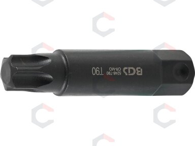Antgalis smūginis | ilgis 100 mm | 22 mm storio | T-Star (Torx) T90 (5246-T90) Antgalis smūginis | ilgis 100 mm | 22 mm storio | T-Star (Torx) T90 (5246-T90)
