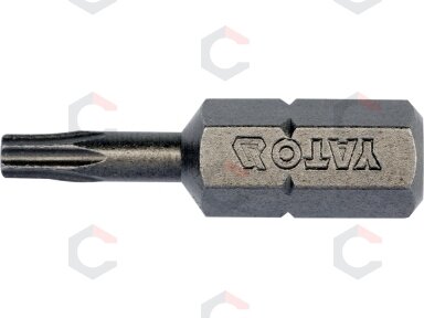 Antgalių rinkinys | 6.3 mm (1/4") | T-star (Torx) T10 | S2 | 10 vnt.(YT-78141)