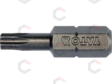 Antgalių rinkinys | 6.3 mm (1/4") | T-star (Torx) T20 | S2 | 10 vnt. (YT-78143)