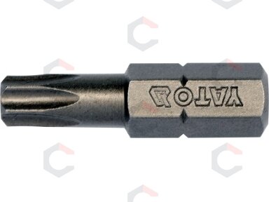 Antgalių rinkinys | 6.3 mm (1/4") | T-star (Torx) T27 | S2 | 10 vnt. (YT-78145)