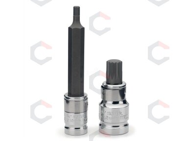 Antgalių rinkinys | metalinė dėžutė | 40 vnt. (66410V) Antgalių rinkinys | metalinė dėžutė | 40 vnt. (66410V)