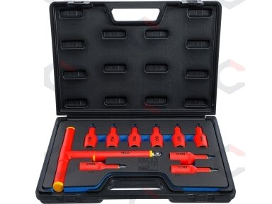 Antgalių rinkinys VDE profesionalus | 1/2" pavara | Torx T20–T55 | 10 vnt. (7131) Antgalių rinkinys VDE profesionalus | 1/2" pavara | Torx T20–T55 | 10 vnt. (7131)