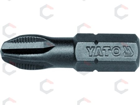 Antgalis kryžminis 1/4"x25MM, dydis PH3, S2 50 vnt (YT-7809) Antgalis kryžminis 1/4"x25MM, dydis PH3, S2 50 vnt (YT-7809)