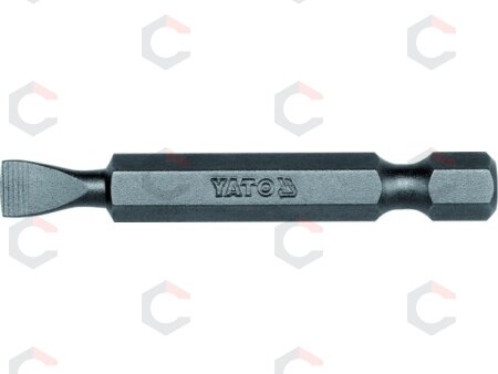 Antgalis plokščias 1/4" x50mm , dydis 6 mm, S2 50 vnt (YT-7844) Antgalis plokščias 1/4" x50mm , dydis 6 mm, S2 50 vnt (YT-7844)
