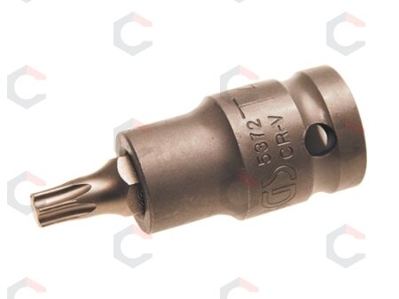 Antgalis smūginis | 12,5 mm (1/2") | T-Star (Torx) T45 (5373) 1