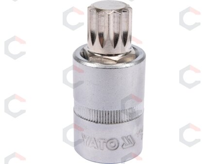 Antgalis įpresuotas į galvutę 1/2", M16 x 55 mm (YT-04346) Antgalis įpresuotas į galvutę 1/2", M16 x 55 mm (YT-04346)