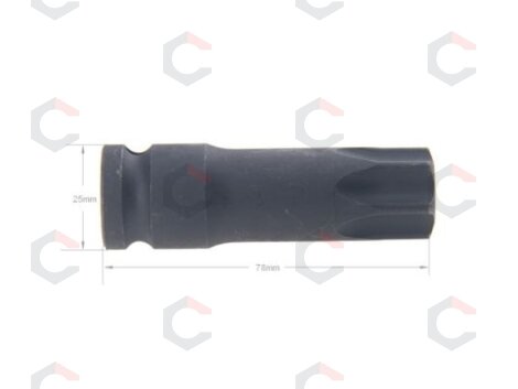 Antgalis smūginis | 12.5 mm (1/2") | T-Star su skyle (Torx) T100 | Mercedes (VM271) 1 Antgalis smūginis | 12.5 mm (1/2") | T-Star su skyle (Torx) T100 | Mercedes (VM271) 1