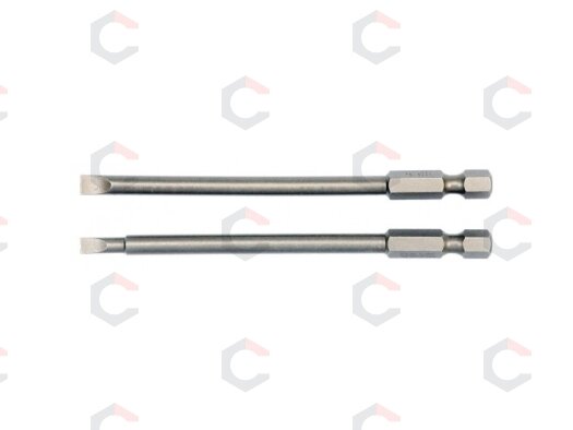 Antgaliai plokšti 1/4", 2vnt, : 4X100MM; 5X100MM (YT-0484)