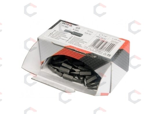 Antgalis kryžminis 1/4"x25MM, dydis PH2, S2 50 vnt (YT-7808) 1 Antgalis kryžminis 1/4"x25MM, dydis PH2, S2 50 vnt (YT-7808) 1