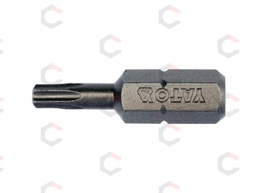 Antgalių rinkinys | 6.3 mm (1/4") | T-star (Torx) T15 | S2 | 10 vnt. (YT-78142)