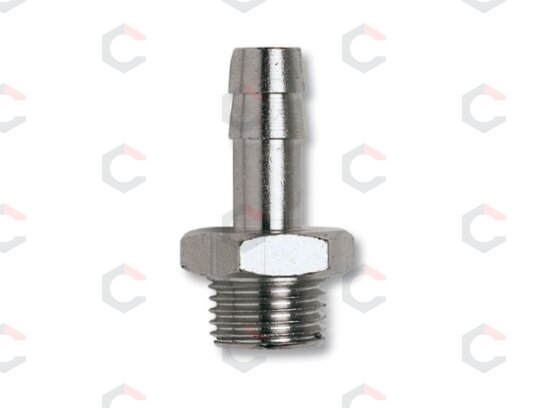 Antgalis žarnai 8 mm su sriegiu 1/4" (GV-1384) Antgalis žarnai 8 mm su sriegiu 1/4" (GV-1384)