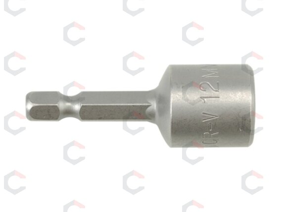 Antgalis - galvutė magnetinė CR-V, 1/4" 12x48 mm su pakuote (YT-1517) Antgalis - galvutė magnetinė CR-V, 1/4" 12x48 mm su pakuote (YT-1517)