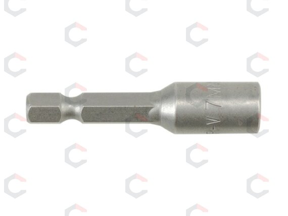 Antgalis -galvutė magnetinė CR-V, 1/4" 7x48 mm (YT-1502) Antgalis -galvutė magnetinė CR-V, 1/4" 7x48 mm (YT-1502)