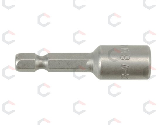 Antgalis - galvutė magnetinė CR-V, 1/4" 8x48 mm su pakuote (YT-1513) Antgalis - galvutė magnetinė CR-V, 1/4" 8x48 mm su pakuote (YT-1513)