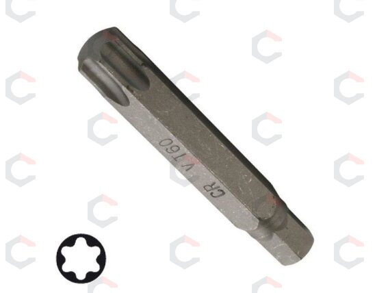 Antgalis | ilgis 75 mm | 14 mm storis | T-Star (Torx) T60 (4576) 1 Antgalis | ilgis 75 mm | 14 mm storis | T-Star (Torx) T60 (4576) 1