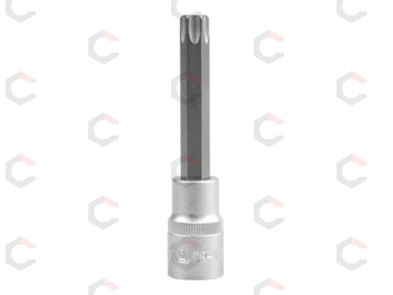 Antgalis įpresuotas į galvutę 1/2", 100 mm ilgio, T70 (YT-0440) Antgalis įpresuotas į galvutę 1/2", 100 mm ilgio, T70 (YT-0440)