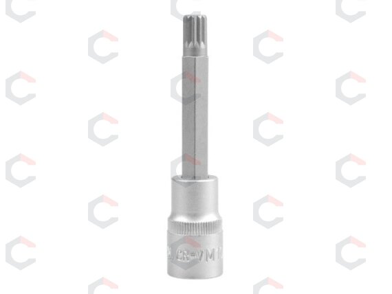 Antgalis įpresuotas į galvutę 1/2", M10 x 100mm (YT-0453) Antgalis įpresuotas į galvutę 1/2", M10 x 100mm (YT-0453)
