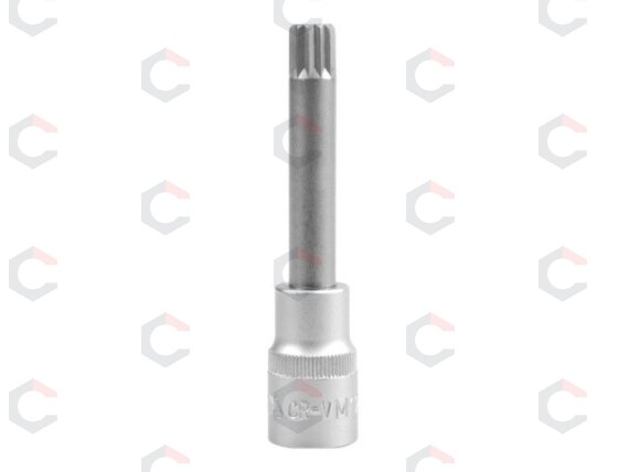 Antgalis įpresuotas į galvutę 1/2", M12 x 100mm (YT-0454) Antgalis įpresuotas į galvutę 1/2", M12 x 100mm (YT-0454)