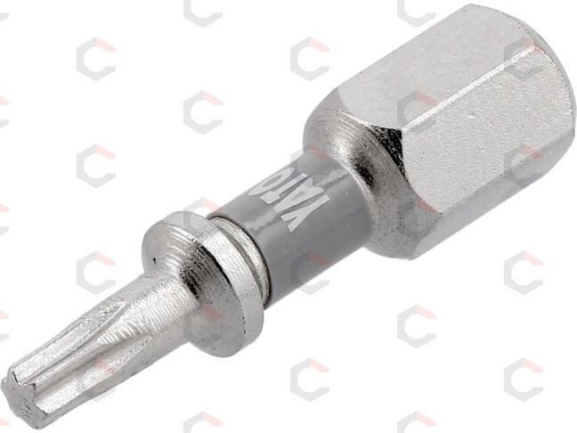 Antgaliai | 6,3 mm (1/4") | S2 Ni | T-Star (Torx) T10 | 2 vnt. (YT-78011) 1 Antgaliai | 6,3 mm (1/4") | S2 Ni | T-Star (Torx) T10 | 2 vnt. (YT-78011) 1