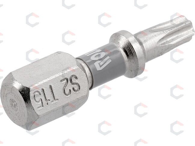 Antgaliai | 6,3 mm (1/4") | S2 Ni | T-Star (Torx) T15 | 2 vnt. (YT-78012) 2 Antgaliai | 6,3 mm (1/4") | S2 Ni | T-Star (Torx) T15 | 2 vnt. (YT-78012) 2
