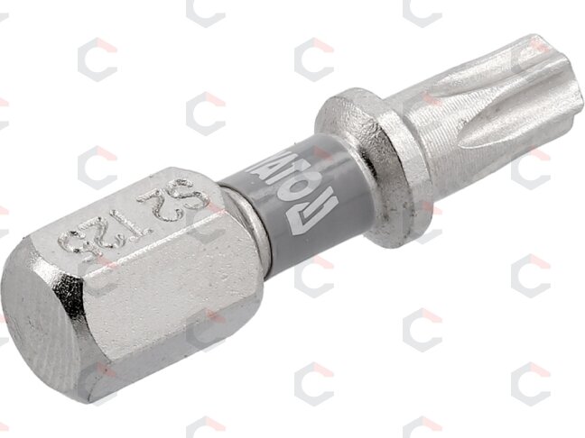 Antgaliai | 6,3 mm (1/4") | S2 Ni | T-Star (Torx) T25 | 2 vnt. (YT-78014) 2 Antgaliai | 6,3 mm (1/4") | S2 Ni | T-Star (Torx) T25 | 2 vnt. (YT-78014) 2
